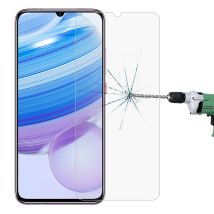 For Xiaomi Redmi 10X 4G Half-screen Transparent Tempered Glass Film, For Xiaomi Redmi 10X 4G (1 PC)