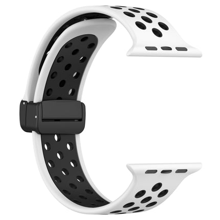 Magnetic Buckle Silicone Watch Band, For Apple Watch SE 2023 40mm