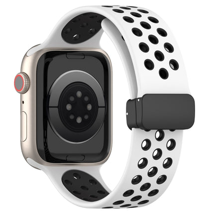 Magnetic Buckle Silicone Watch Band, For Apple Watch SE 2023 40mm
