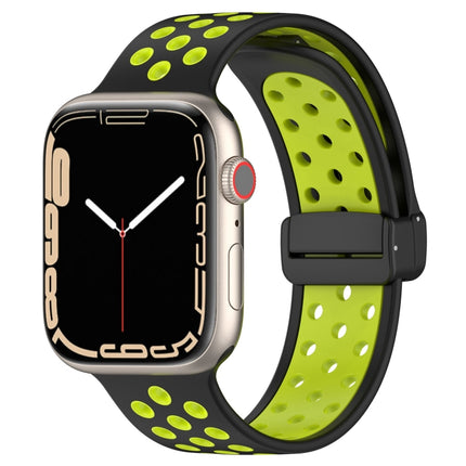 Magnetic Buckle Silicone Watch Band, For Apple Watch SE 2023 40mm