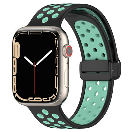 Magnetic Buckle Silicone Watch Band, For Apple Watch SE 2023 40mm