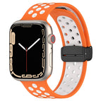 For Apple Watch 42mm / Orange White