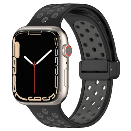 Magnetic Buckle Silicone Watch Band, For Apple Watch 38mm