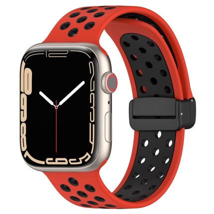 Magnetic Buckle Silicone Watch Band, For Apple Watch 38mm