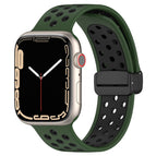 For Apple Watch 38mm / Army Green Black