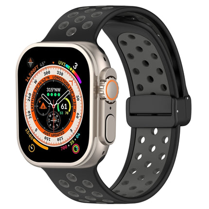 Magnetic Buckle Silicone Watch Band, For Apple Watch SE 2023 40mm