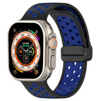 For Apple Watch Series 9 41mm / Black Blue