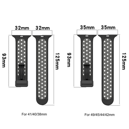 Magnetic Buckle Silicone Watch Band, For Apple Watch 8 41mm