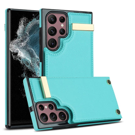 Metal Buckle Card Slots Phone Case, For Samsung Galaxy S22 Ultra 5G, For Samsung Galaxy Note20 Ultra