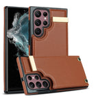 For Samsung Galaxy S22 Ultra 5G / Brown