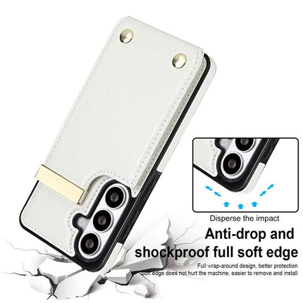 Metal Buckle Card Slots Phone Case, For Samsung Galaxy S26+ 5G, For Samsung Galaxy S26 Ultra 5G, For Samsung Galaxy S26 5G, For Samsung Galaxy S23 Ultra 5G