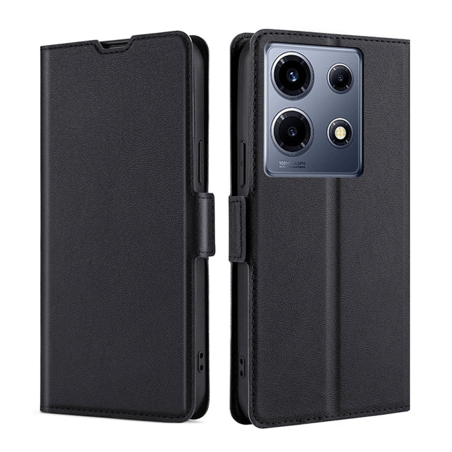 Ultra-thin Voltage Side Buckle Horizontal Flip Leather Phone Case