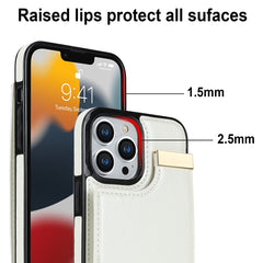 Metal Buckle Card Slots Phone Case, For iPhone 14 Pro, For iPhone 14 Pro Max, For iPhone SE 2022 / 2020 / 8 / 7, For iPhone 13 Pro Max, For iPhone 13 Pro