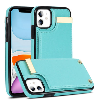 Metal Buckle Card Slots Phone Case, For iPhone 11, For iPhone 11 Pro, For iPhone XS Max, For iPhone 8 Plus / 7 Plus