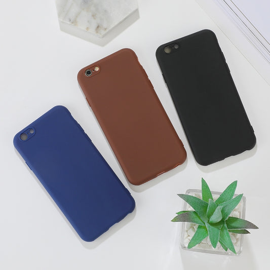 Funda protectora de TPU esmerilada a prueba de golpes para iPhone 6, iPhone 6 Plus y iPhone XR