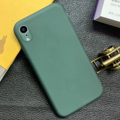 Funda protectora de TPU esmerilada a prueba de golpes para iPhone 6, iPhone 6 Plus y iPhone XR