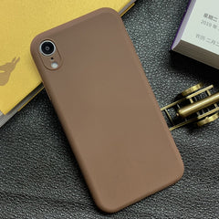 Funda protectora de TPU esmerilada a prueba de golpes para iPhone 6, iPhone 6 Plus y iPhone XR