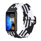 For Huawei Band 8 / Black White