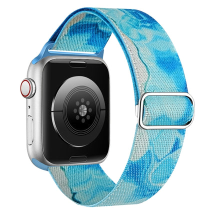 Painted Pattern Nylon Replacement Watch Band, For Apple Watch 8 41mm, For Apple Watch Ultra 2 49mm, For Apple Watch 8 45mm