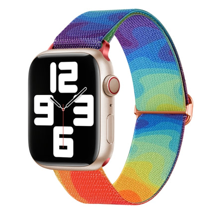 Painted Pattern Nylon Replacement Watch Band, For Apple Watch 8 41mm, For Apple Watch Ultra 2 49mm, For Apple Watch 8 45mm
