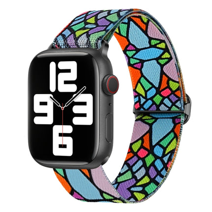 Painted Pattern Nylon Replacement Watch Band, For Apple Watch 8 41mm, For Apple Watch Ultra 2 49mm, For Apple Watch 8 45mm