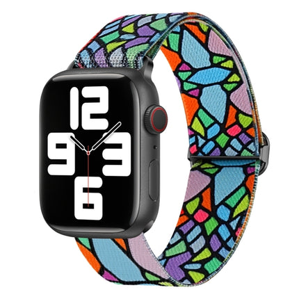 Painted Pattern Nylon Replacement Watch Band, For Apple Watch 8 41mm, For Apple Watch Ultra 2 49mm, For Apple Watch 8 45mm