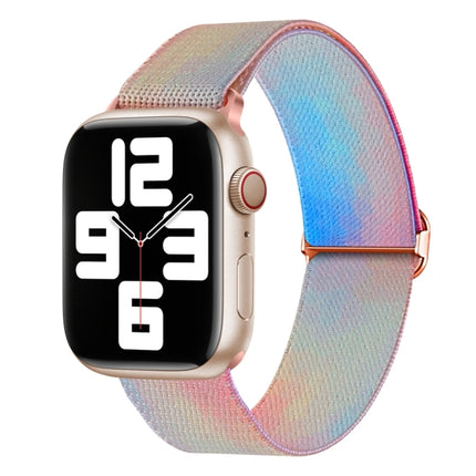 Painted Pattern Nylon Replacement Watch Band, For Apple Watch SE 2022 40mm, For Apple Watch 9 45mm, For Apple Watch 9 41mm