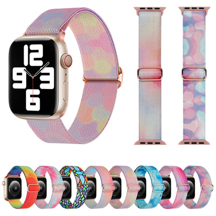Painted Pattern Nylon Replacement Watch Band, For Apple Watch 8 41mm, For Apple Watch Ultra 2 49mm, For Apple Watch 8 45mm