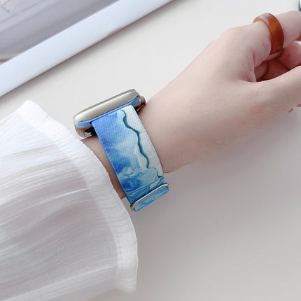 Painted Pattern Nylon Replacement Watch Band, For Apple Watch 8 41mm, For Apple Watch Ultra 2 49mm, For Apple Watch 8 45mm