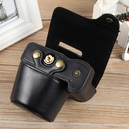 Full Body Magnetic Leather Camera Case Bag with Strap, Regular Edition, For Canon EOS R50