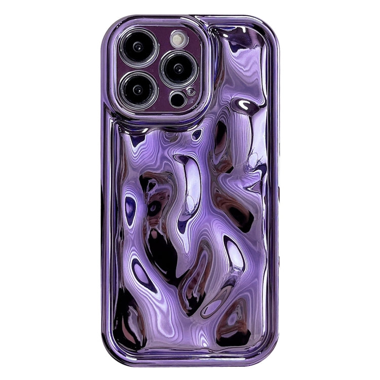 Electroplating Meteorite Texture TPU Phone Case, For iPhone 16 Pro Max, For iPhone 16 Pro, For iPhone 16 Plus, For iPhone 16, For iPhone 15 Pro Max, For iPhone 15 Pro