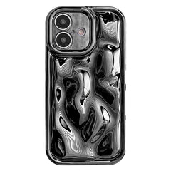 Galvanisierte TPU-Telefonhülle mit Meteoritenstruktur, für iPhone 16 Pro Max, für iPhone 16 Pro, für iPhone 16 Plus, für iPhone 16, für iPhone 15 Pro Max, für iPhone 15 Pro, für iPhone 15 Plus, für iPhone 15