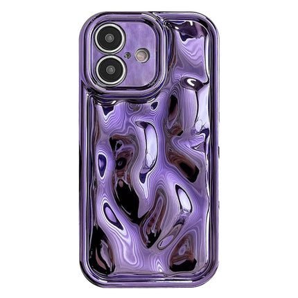 Electroplating Meteorite Texture TPU Phone Case