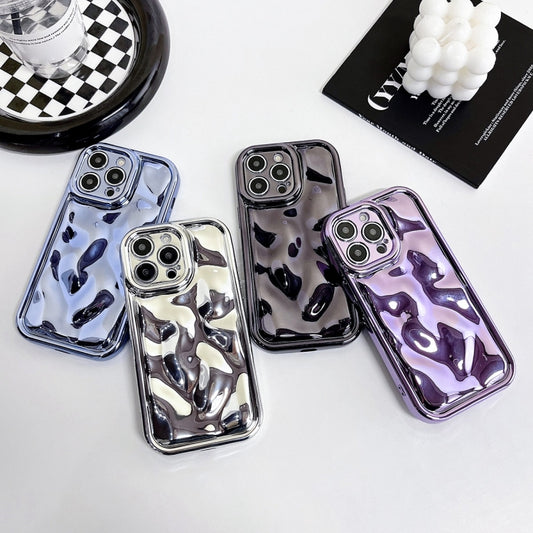 Galvanisierte TPU-Telefonhülle mit Meteoritenstruktur, für iPhone XS Max, für iPhone 8 Plus/7 Plus, für iPhone 6 Plus/6s Plus, für iPhone 6/6s