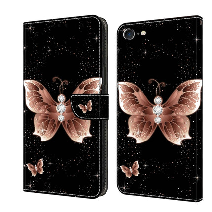 Crystal 3D Shockproof Protective Leather Phone Case, For iPhone 6 / 7