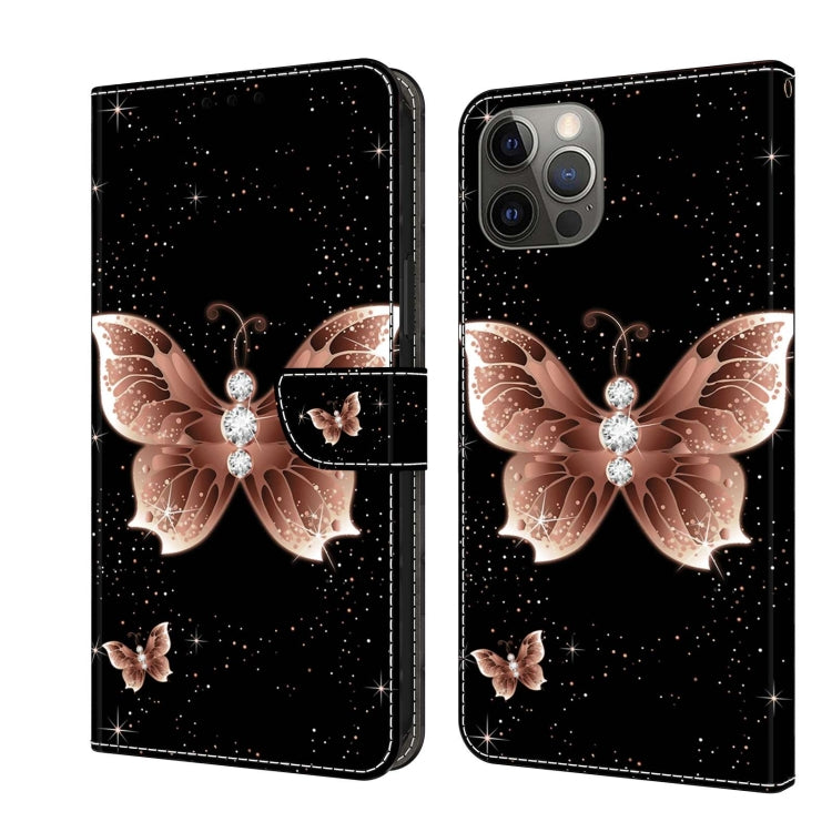 Crystal 3D Shockproof Protective Leather Phone Case