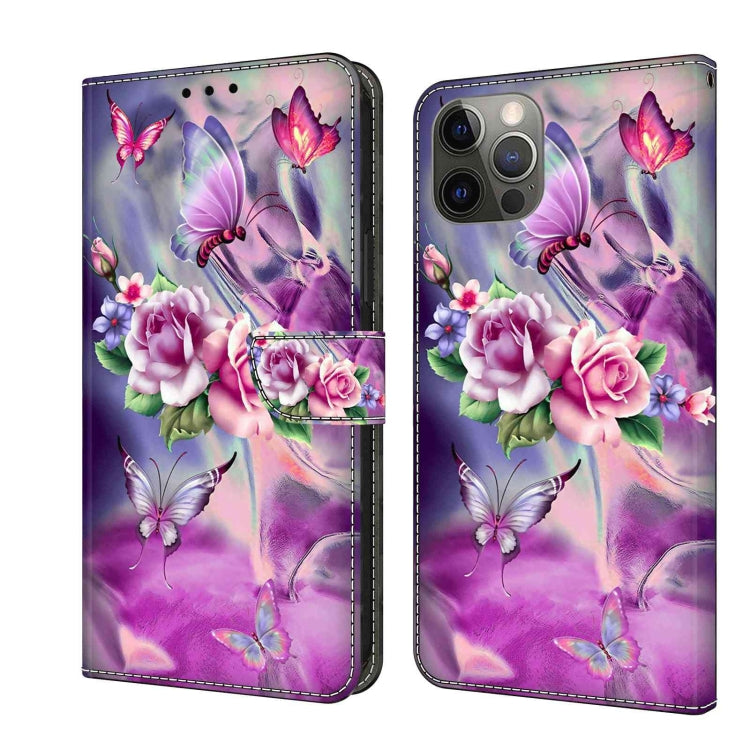 Crystal 3D Shockproof Protective Leather Phone Case