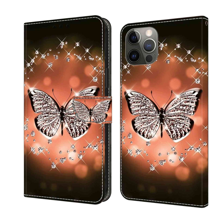 Crystal 3D Shockproof Protective Leather Phone Case