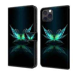 Crystal 3D Shockproof Protective Leather Phone Case, For iPhone 11 Pro Max