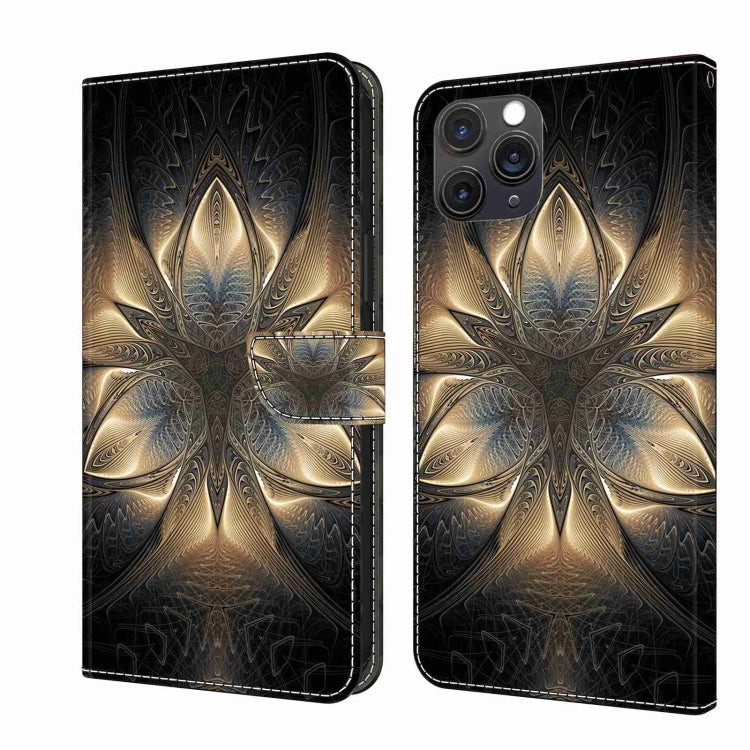 Crystal 3D Shockproof Protective Leather Phone Case, For iPhone 11 Pro Max