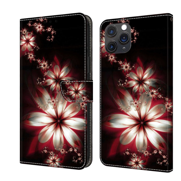 Crystal 3D Shockproof Protective Leather Phone Case, For iPhone 11 Pro Max