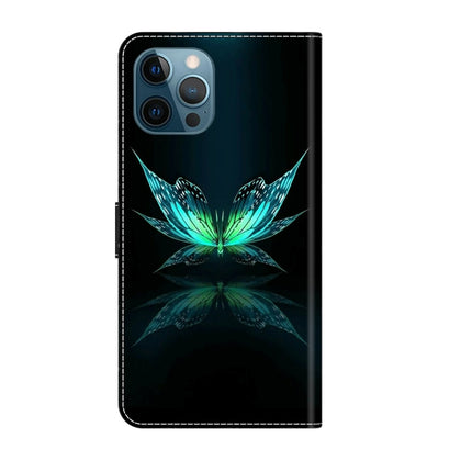 Crystal 3D Shockproof Protective Leather Phone Case