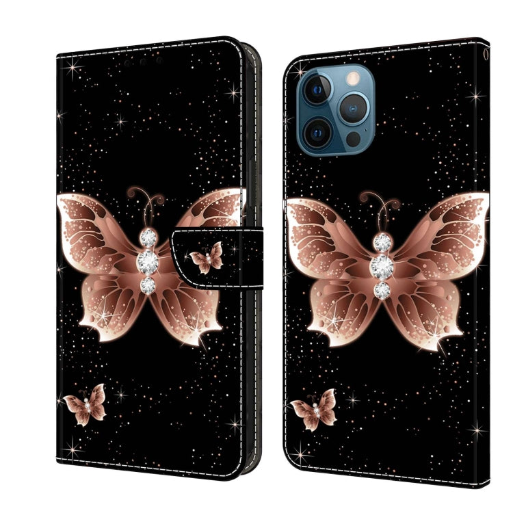 Crystal 3D Shockproof Protective Leather Phone Case