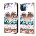 For iPhone 12 Pro Max / 13 Pro Max / Pink Diamond Heart