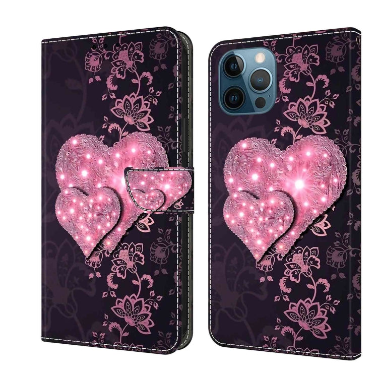 Crystal 3D Shockproof Protective Leather Phone Case