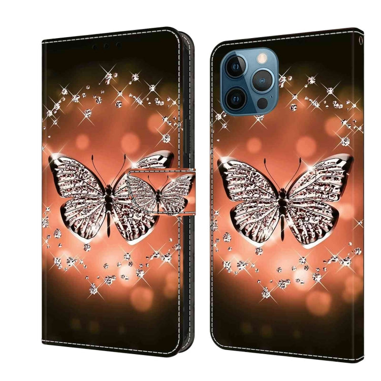 Crystal 3D Shockproof Protective Leather Phone Case