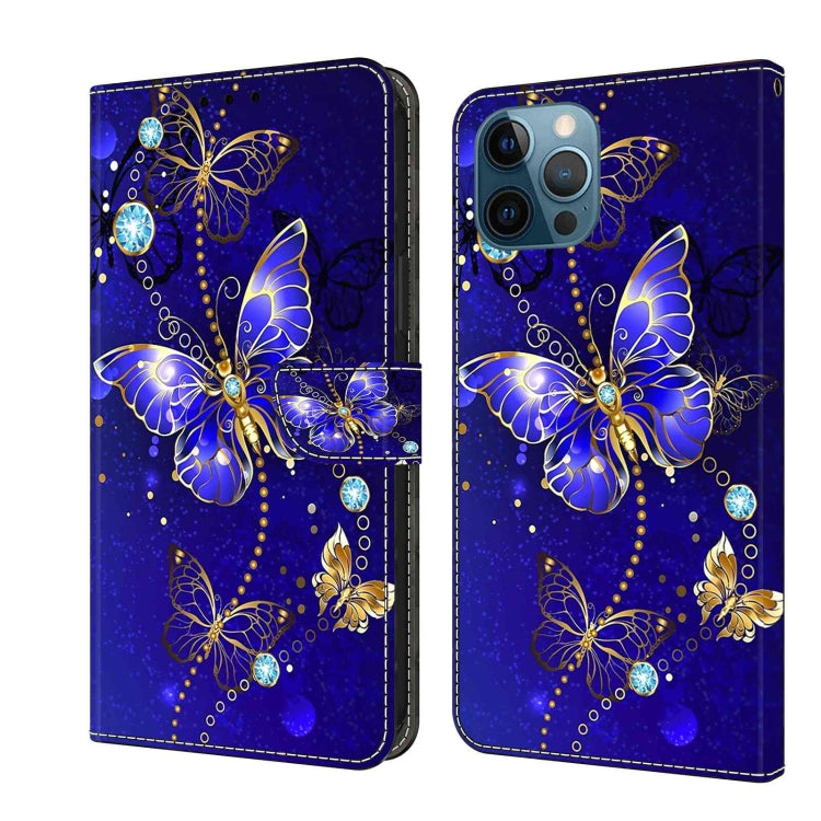 Crystal 3D Shockproof Protective Leather Phone Case