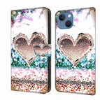 For iPhone 13 / 14 / Pink Diamond Heart