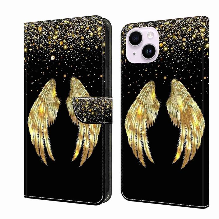 Crystal 3D Shockproof Protective Leather Phone Case, For iPhone 14 Plus