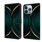 For iPhone 15 Pro Max / Gold Outline